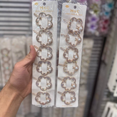 سنجاق سر فلزی نگین دار